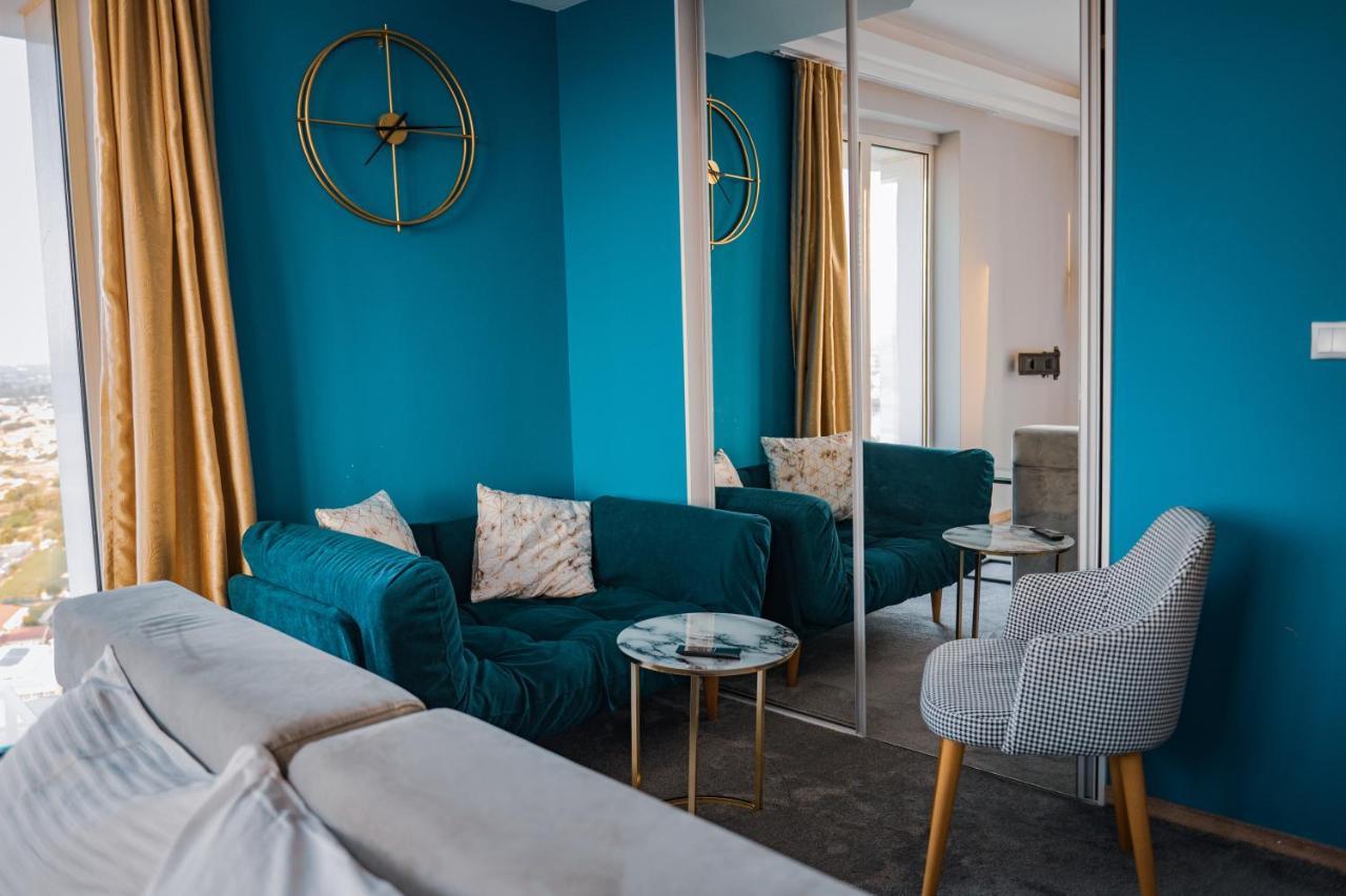 Apartmán Sky Deluxe 3 Fitness & Spa Skopje Exteriér fotografie