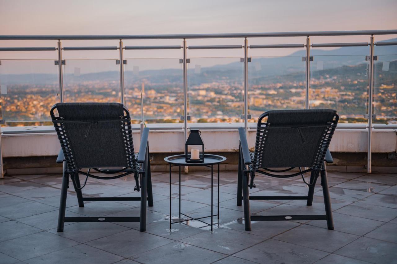 Apartmán Sky Deluxe 3 Fitness & Spa Skopje Exteriér fotografie
