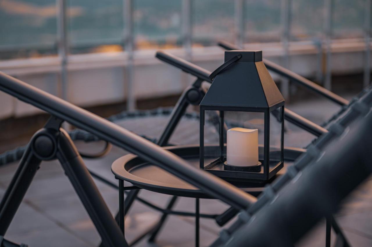 Apartmán Sky Deluxe 3 Fitness & Spa Skopje Exteriér fotografie